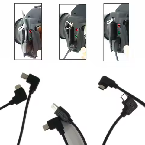 Micro USB to Multi USB Camera Control Cable for ZHIYUN Crane 2 WEEBILL-S & Sony A7 A7R A7S II III IV