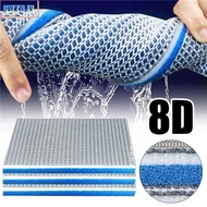 GWYNJV 1Pcs Aquarium Filter Sponge, High-Density 8-Layers Biochemical Filter,  8D Cotton Sponge Aqua