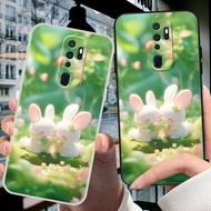 DMY case rabbits oppo A9 A5 A74 A95 A93 A92 A52 A72 F11 F9 R15 R17 R9S plus Find X2 X3 X5 pro soft silicone cover case shockproof