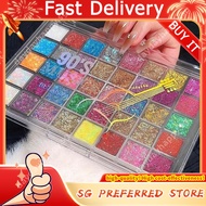 Forty Colors Eyeshadow Palette Pearlescent Matte Glitter Stage Makeup Shiny Fine Glitter Eyeshadow P