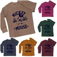 ( BUDAK 6M-12Y ) TSHIRT COTTON LONGSLEEVE SIZE 6M-12Y