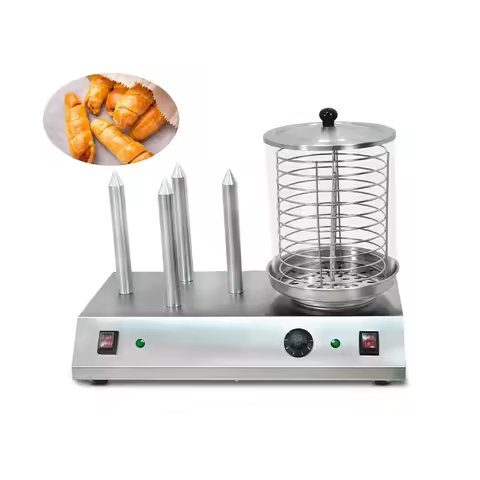 Grill Hot Dog Machine Sausage Machine With Bun Warmer Making Machine Steamer