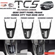 TCS HONDA CITY TMO 2008-2013 CAR GEAR SHIFT PANEL FRAME COVER GARNISH ACCESSORIES