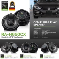 RADICAL AUDIO HIGH POWER SPEAKER FOR HONDA OEM PLUG AND PLAY