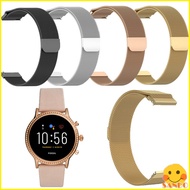 Fossil Julianna HR Gen 5/The Carlyle HR Gen 5/Garrett HR Gen 5 Smartwatch Milan Metal Strap Magnetic Strap Smart Watch Replacement Wristband band straps accessories