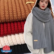 [3-5 DAYS DELIVERY]Ultra Soft Plush Scarf, Warm Knitted Acrylic Material for Cold Weather, Versatile