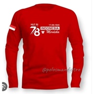 78TH INDONESIA INDEPENDENCE DISTRO T-SHIRT AUGUSTUS T-SHIRT/ 78TH INDONESIAN HAPPY T-SHIRT/