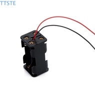 TTSTE AA Battery Holder Back To Back Durable 4 * AA Batteries Holder Case With Wire Leads Double-dec