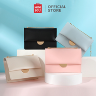 MINISO Tas Selempang Wanita Terbaru Sling Bag Import Tas Bahu Qanita Korea Chain Cewe Rantal Kekinia