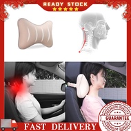 1PCS Car Pillow Interior Headrest Pillows Front Seat Waist Back Support Memory Foam Cotton for Neck Head Rest Protector Accessories