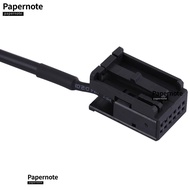 PAPERNOTE AUX Input Adapter, Removal Tool Included 3.5mm Female CD Audio Cable, Durable Extension Co