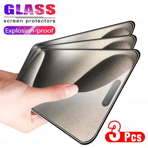 3Pcs For iPhone 15 Pro Max Glass Protector On For Apple iPhone15 Plus iPhone15Pro 15Pro i Phone 15 P