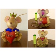 Vintage rare Feng Shui Hong LEONG Bank coin box/ coin bank/ piggy bank/ tabung duit - RAT collection