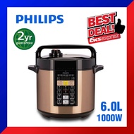Philips HD2139 Viva Collection 1000W 6L Computerized Electric Pressure Cooker