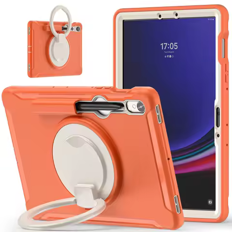 With Pen Slot Tablet Case For Samsung Galaxy Tab S9 2023 X710 Tab S7 11" 2020 T870/S8 2021 X700 360°