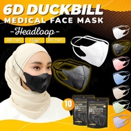 3D Mask (MASK/SAFE)Adult Earloop Premium Face Mask 3D Dewasa 5D duckbill V-mask monogram