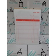 (Bundle of 20 books) Invoice Cash Sale Book/pad 100x1 ply