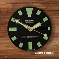 Seiko Divers Hands And Dial Replacement 6309 Large Luminous
