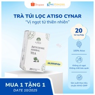 CYNAR artichoke tea bags detoxify the body and enhance liver function