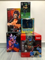 全走 海賊王 甚平 羅 卓洛 索隆 一番賞 B賞 龍珠 銀髮 孫悟空 龍珠超 A賞 我的英雄學院 我英 切島銳兒郎 海外版 日版 金証 One Piece Jinbe Law Zoro Figuart