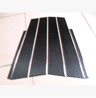 Applicable Benz W212 E Series E200E260E300 new carbon fiber in the carbon fiber column column column