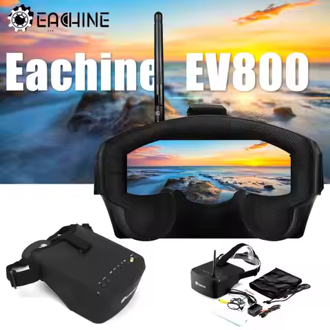 Eachine EV800 5 Inches 800x480 5.8G 40CH Raceband Auto-Searching FPV Goggles For RC Drone FPV