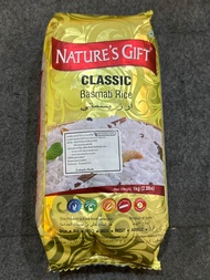 "Unveil the Essence of Tradition: Nature Gift's Classic Long Grain Basmati Rice - 1 kg from India 🇮🇳"