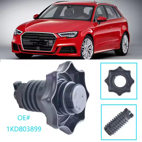 For AUDI A3 8P 8V Q7 4L RS3 Spare Wheel Tire Hold Fixing Mounting Screw Bolt Retainer Black Plastic 
