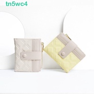 TN5WC4 - Cute Candy-Colored PU Leather Pocket Purse with Zipper Closure & Multiple Slots