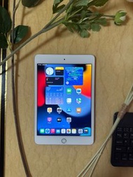 99.9%新Apple iPad mini 4 # 128GB 平板電腦 （隨機附送藍牙鍵盤）