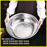 ∏ ◮ ♟ Stainless Steel Home Kitchen Sink Bathroom Laundry Deep Basin Planggana MINI Palanggana 36CM