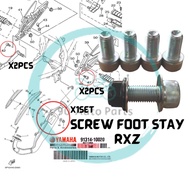 SCREW FOOT REST BRACKET SKRU PAPAN PIJAK SCREW FOOT STAY SKRU EXHAUST PIPE SCREW EZOS PIPE ORIGINAL 
