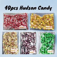 40pcs Hudsons Candy [Classic /Honey Lemon /Lime /Wild Cherry / lemon] gula Hudson