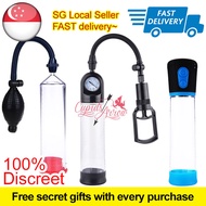 [FOR HIM] Male Penis Enlarger Pump Bigger Growth Enlargement Enhancer Erection Enlargement Penis Pump Adult Sexy Toy