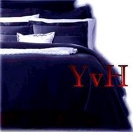 ==YvH==Caesar 深藍色 訂做 台灣印染210針 純棉單人被套 可訂做床罩床包