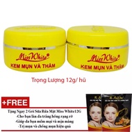 Combo 2 Kem Mụn Và Thâm Miss White 12g