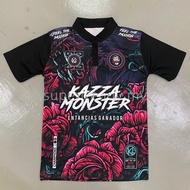 Oversized Jersey Design Jersey Football Polo Shirt Baju Lelaki Jersey Berkolar Custom Jersey Name+nu