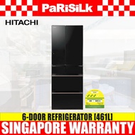 Hitachi R-HW610NS-XK 6-Door Refrigerator (416L)