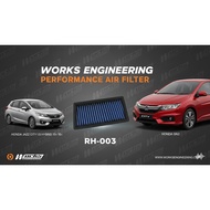 honda City GN GN2 - Works Engineering Drop In Air Filter (WS-RH-003)