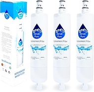 3-Pack Replacement for Whirlpool 4396509 Refrigerator Water Filter - Compatible with Whirlpool 43965