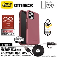 Otterbox Symmetry for iPhone 11 Pro Max ( Beguiled Rose ) + FREE 1 pcs Adam Element Cable 2 in 1