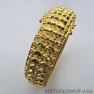 22k / 916 Gold Bangle Wide