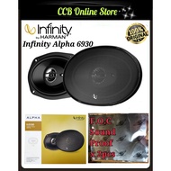 Infinity ALPHA 6930 6x9" 20W RMS 490W Peak 3 Way Coaxial Car Speaker F.O.C Soundproof x 2pcs