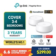 [Full Coverage] Deco BE25 WiFi 7 BE5000 Whole Home Mesh System Seamless Roaming MLO 2.5G Port WiFi 7