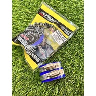 APIDO CARBURETOR AIR HOSE RACING 28MM 34MM CARBURETOR JOINT INTAKE RUBBER GETAH WITH BRACKET BLUE