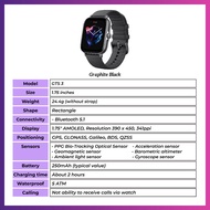 Amazfit GTS 3 Fitness Smartwatch [1 Year Amazfit Malaysia Warranty]