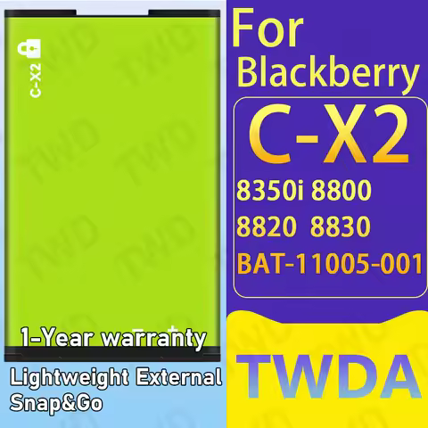 C-X2 CX2 Large capacity Battery For Blackberry 8350i 8800 8820 8830 BAT-11005-001 Batteries New High