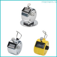 YIN Upgraded Hand Tally Counter Digits Mechanical for Palm Click Counter Count Clicker Hand Held Cou