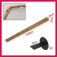 【RM】ลูกกรงราวบันใด ราวบันไดไม้เนื้อแข็ง0x  50 มิล ยาว200cm ลูกกรงราวบันใด