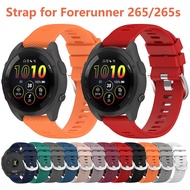 Replacement Silicone Strap for Garmin Forerunner 265 265s, Soft Band Compatible with Garmin Forerunn